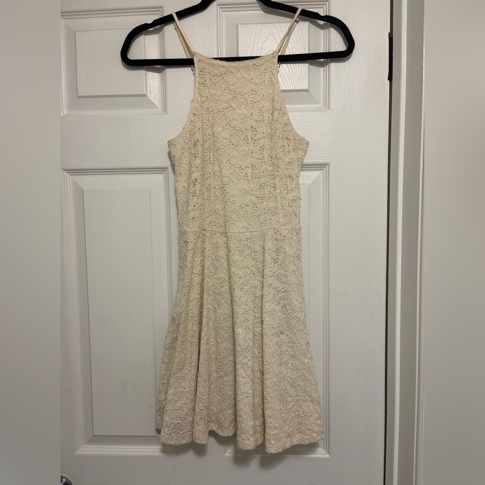 Abercrombie & Fitch Ivory Lace Dress